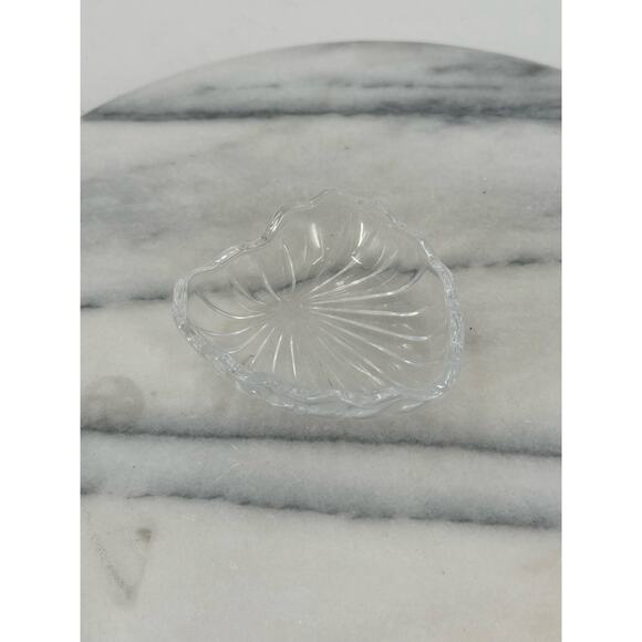 Vintage Crystal glass trinket dish - Picture 1 of 10